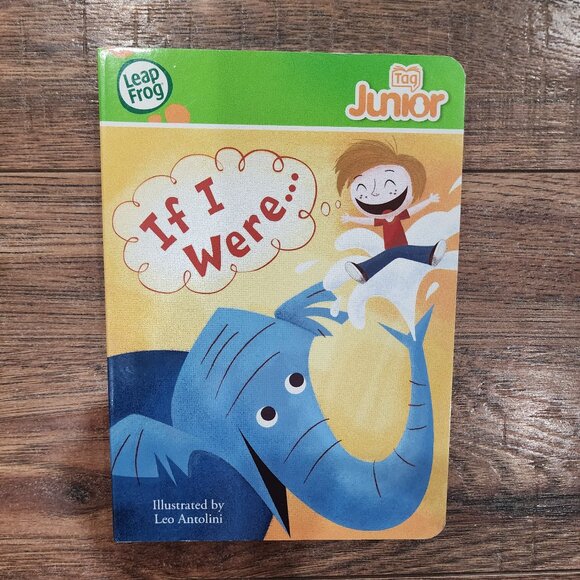 Leap Frog Tag Junior If I Were.. Illustrated Fiction Interactive Board Book - Picture 1 of 11